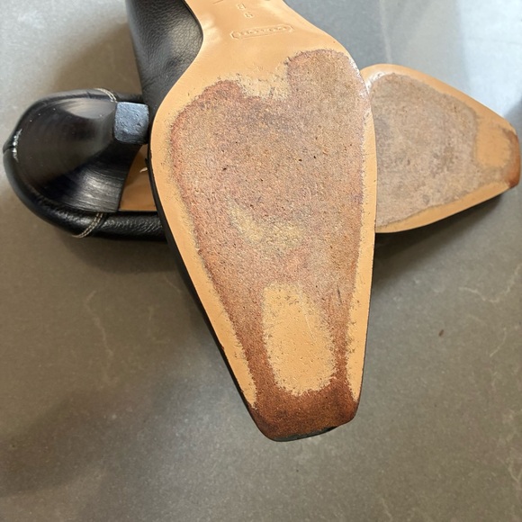 Coach Madeleine Vintage Leather Heels Womens Size 9B - Picture 15 of 15